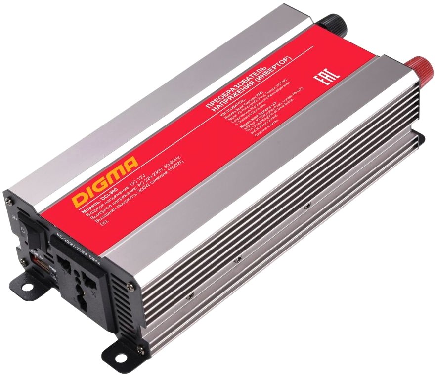 

Автомобильный инвертор Digma DCI-800