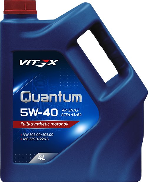 

Моторное масло Vitex Quantum A3/B4 5W-40 4л
