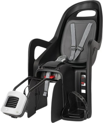 Детское велокресло Polisport Groovy RS Plus Black/Dark grey