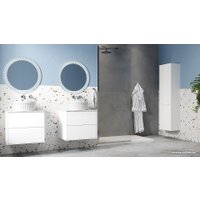  Belux Зеркало Джаз В 95 (1, белый глянцевый)