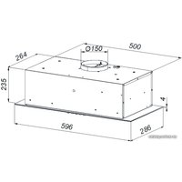 Кухонная вытяжка Weissgauff Aura 900 WH