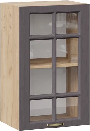 

Шкаф навесной Трия Лина 1ВВ45С с одной дверью (дуб крафт золотой/графит)