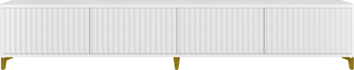 

Тумба Shtabe Royal 5037 эко (белый-золото)