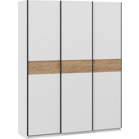 Шкаф-купе Трия Оскар Скания Т2 1800 268688 (ручка черная/белый снег/белый снег/дуб тортугга)