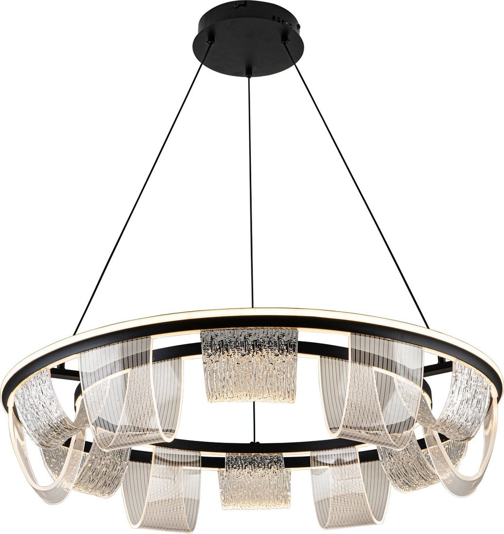 

Подвесная люстра LED4U L7706-800 BK