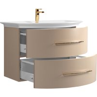  Belux Тумба под умывальник Версаль НП 80-02 (бежевый глянец ,555)