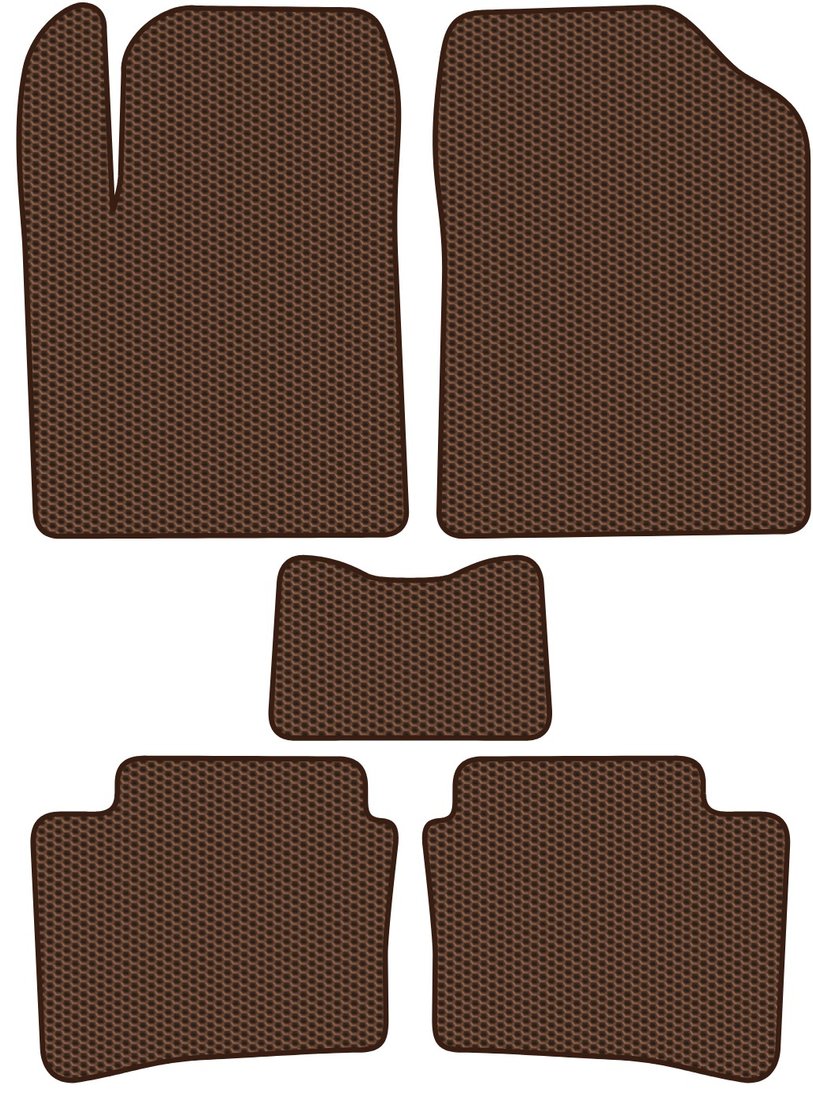 

Комплект ковриков для авто Alicosta Kia KX1 I (suv) 2018 - 2024 (коричневый, сота)