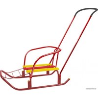 Санки Nika Ветерок 7 В7/К (красный)