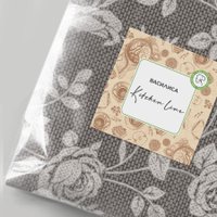 Штора Василиса ДН-10 145x260 293721 (розы на льне)