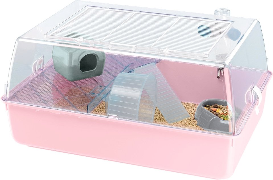 

Клетка Ferplast Mini Duna Hamster (розовый) FC000265