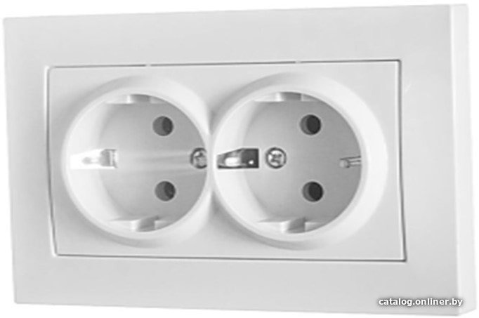 Розетка Elbi Vega 510-015630-907 (белый)