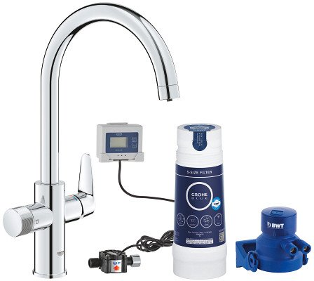 Смеситель Grohe Blue Pure Bau Chrom 30555000