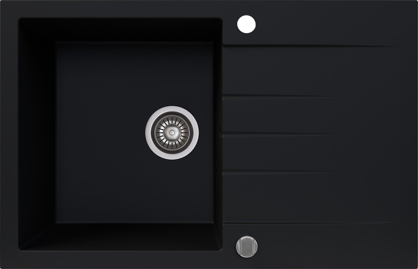 

Кухонная мойка Kernau KGS V 45A 1B1D Deep Black