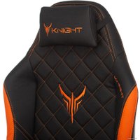 Игровое (геймерское) кресло Knight Explore (черный/оранжевый)