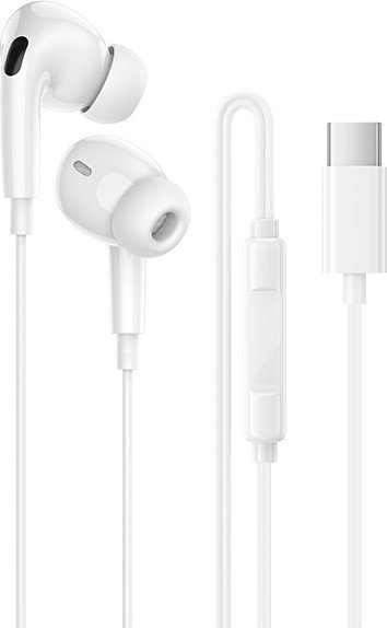 Наушники Borofone BM100 Pro USB Type-C (белый)