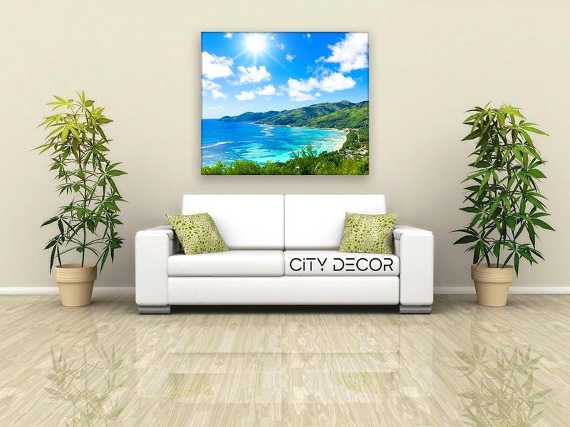 Модульная картина Citydecor Море/Водопады 2.56 60x70 см