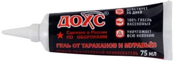 Гель от насекомых Дохс от тараканов и муравьев 75 г