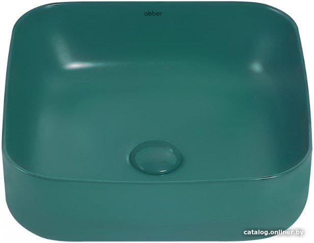 Умывальник Abber Rechteck AC2211MBG (темно-зеленый матовый)