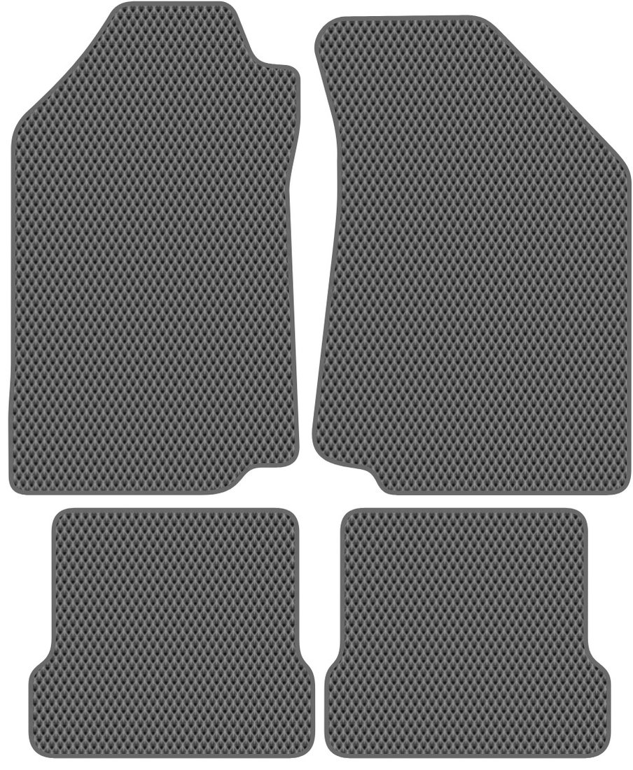 

Комплект ковриков для авто Alicosta Chery Amulet A15 (хэтчбек 5 дв) 2003 - 2010 (серый, ромб)