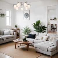 Люстра средней высоты Escada Style 1142/7P (Silver)