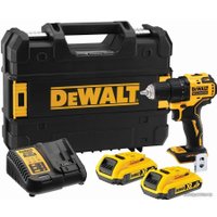 Дрель-шуруповерт DeWalt DCD708D2T-QW (с 2-мя АКБ, кейс)