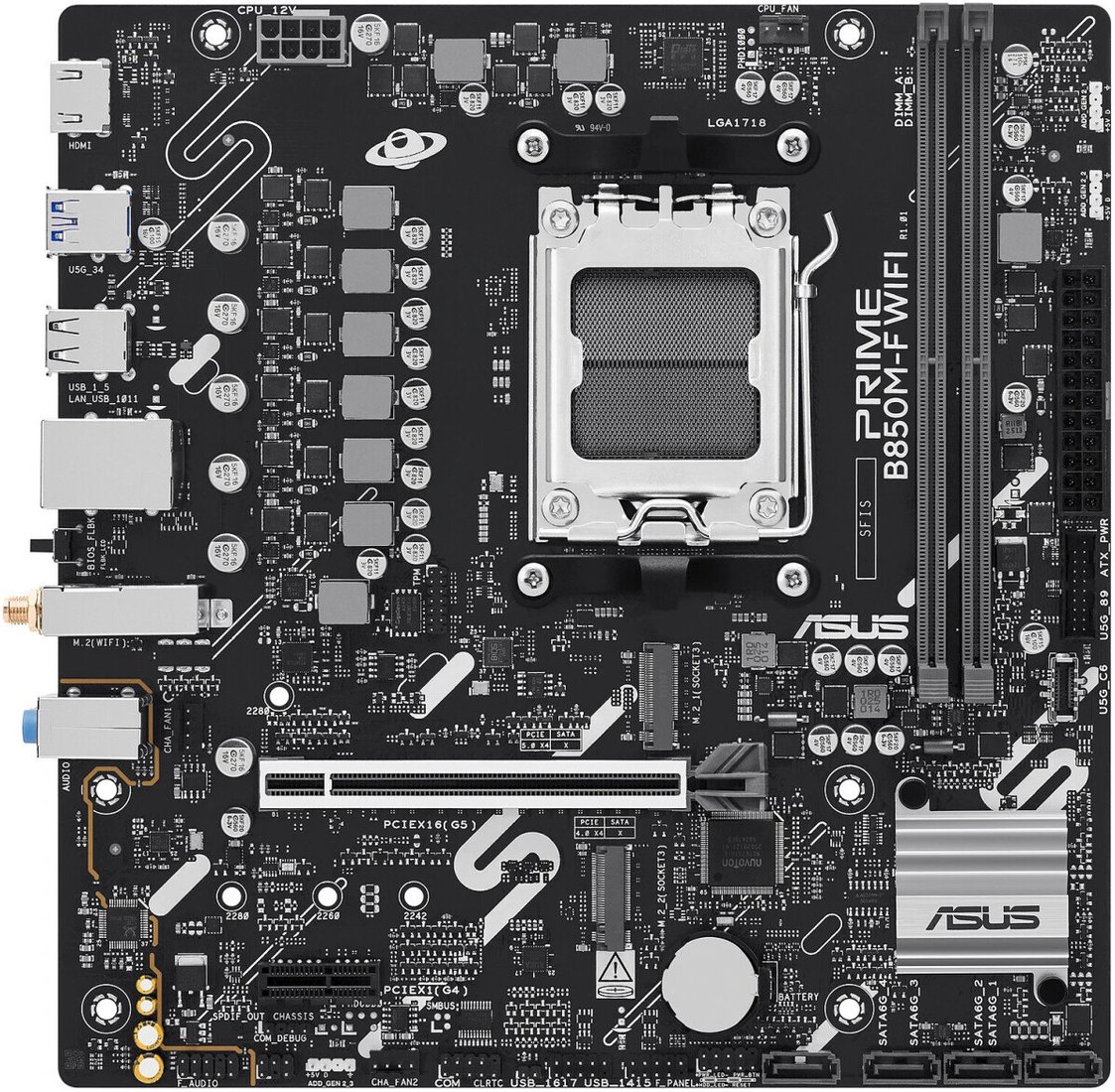 Материнская плата ASUS Prime B850M-F WiFi