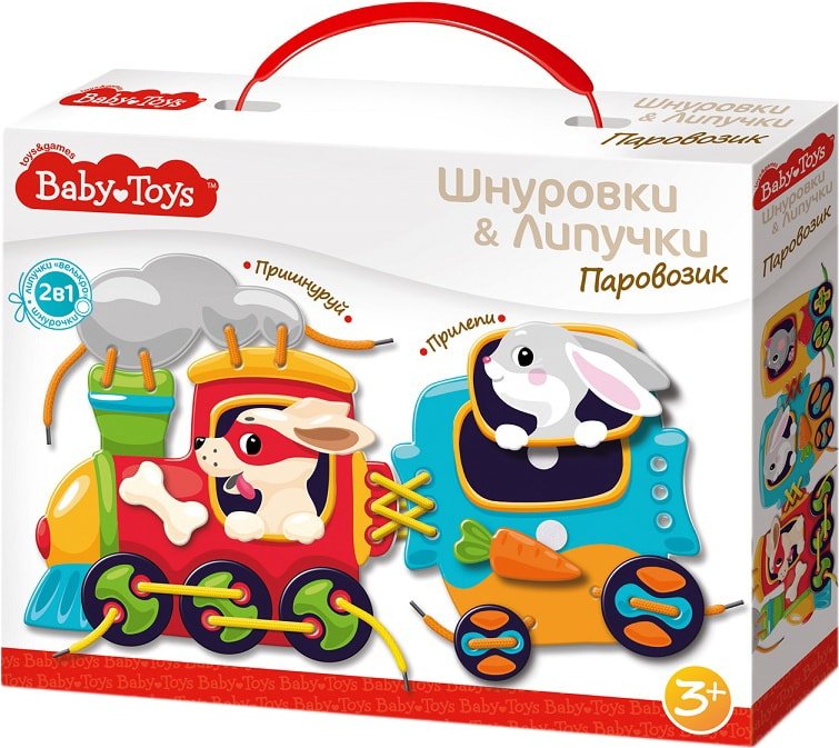 

Шнуровка Baby Toys Паровозик 02926