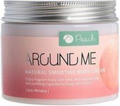 Крем-смузи для тела с экстрактом персика Around Me Natural Smoothie Body Cream Peach 300 г