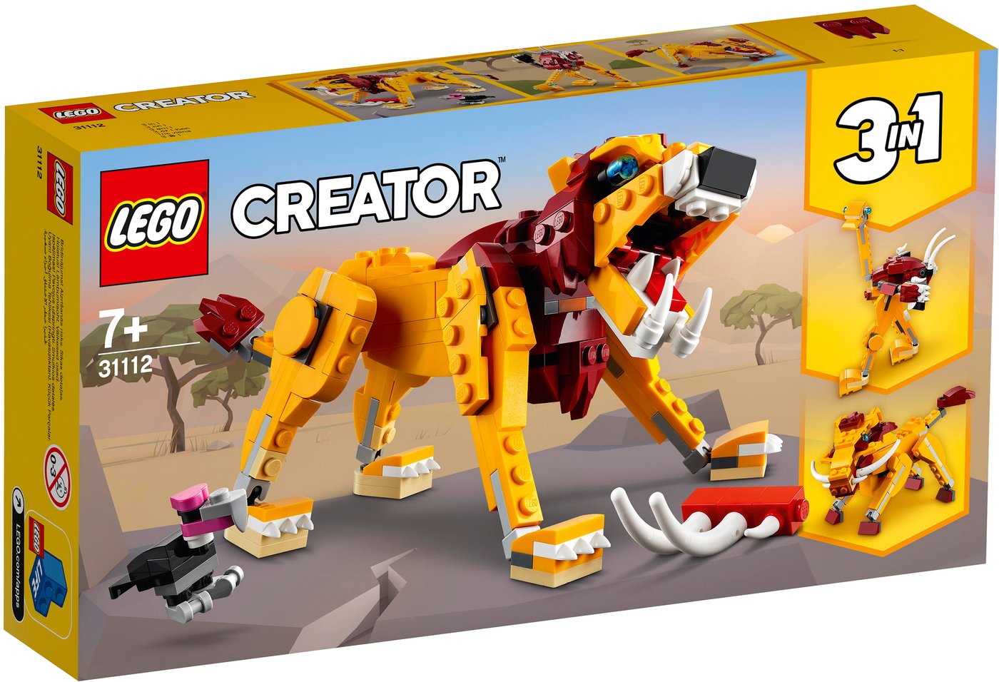 

Конструктор LEGO Creator 31112 Лев