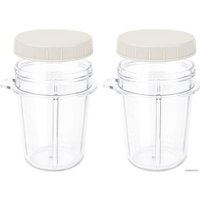 Стационарный блендер Tribest Personal Blender II Mason Jar Ready PB-430 (белый)