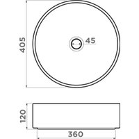 Умывальник Omoikiri Mira-PO (портвейн)