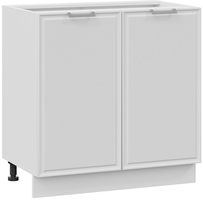 

Шкаф напольный Трия Белладжио 1Н8 (белый/фон белый)