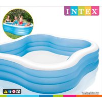 Надувной бассейн Intex Swim Center 57495 (229х56, голубой)