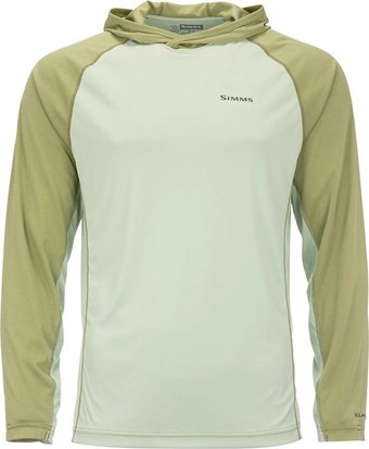 Футболка Simms Bugstopper Solarflex Hoody (XL, light green/sage heather)