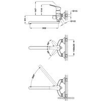 Смеситель TEKA Alcudia 4612162C0