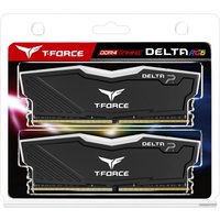 Оперативная память Team T-Force Delta RGB 2x32ГБ DDR4 3200 МГц TF3D464G3200HC16CDC01