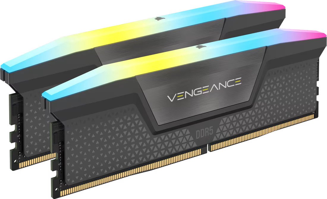 Оперативная память Corsair Vengeance RGB 2x16ГБ DDR5 6400 МГц CMH32GX5M2B6400Z32