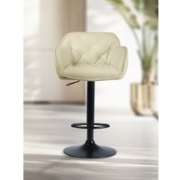 Стул Mara Snoozy Black Fabric (бежевый)