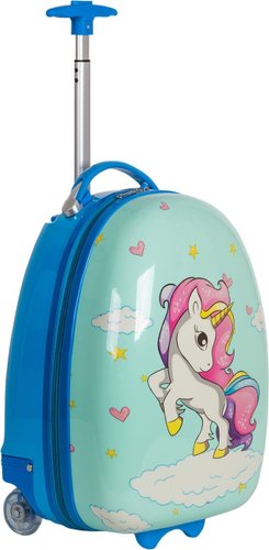 Чемодан Supra STS-1006-B (Turquoise Unicorn)