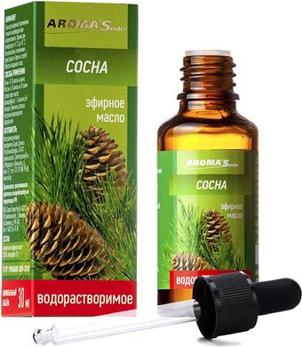 Aroma Saules Масло эфирное водорастворимое Сосна 30 мл