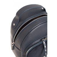 Городской рюкзак Franchesco Mariscotti 1-5020к (замша, синий)