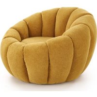 Интерьерное кресло Halmar Gaspar 2 (горчичный)