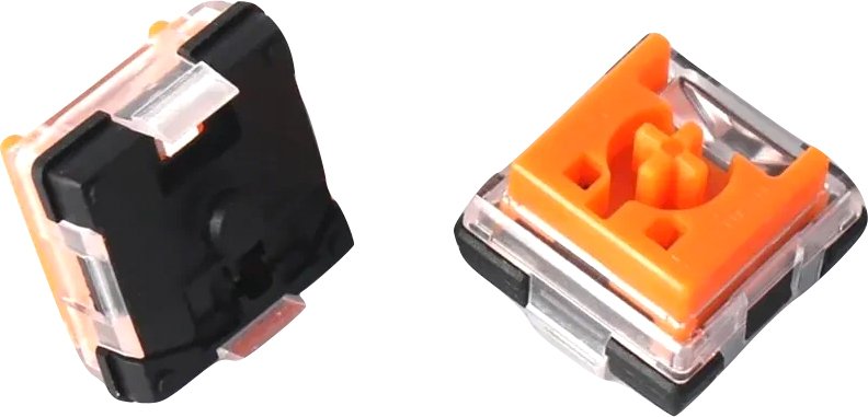 

Набор переключателей Keychron Low Profile Optical MX Switch Orange (90 шт.)