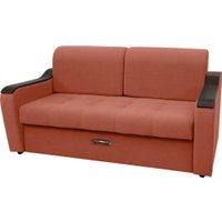 Диван Сириус Лидер-3 НПБ 185x110 (Eva 17 велюр терракотовый)