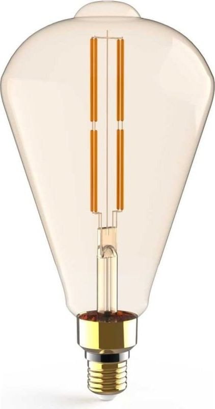 

Светодиодная лампочка Gauss Filament ST164 E27 6W 890lm 2700K golden straight 157802118