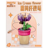 Конструктор MoYu Цветы. Гвоздика в горшочке с пчелкой MY87077 9828387 в Мозыре