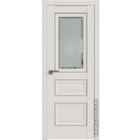 Межкомнатная дверь ProfilDoors 2.94U L 60x200 (дарквайт, стекло square матовое)