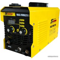 Сварочный инвертор Super Prowell MAG/MMA 200А (1 кг, без газа, съемный рукав)