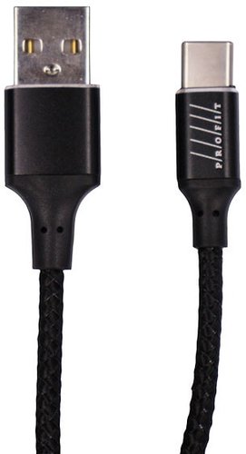 Кабель Profit QY-03 USB Type-C 1 м (черный)