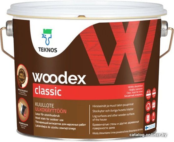 Антисептик Teknos Woodex Classic (2.7 л)